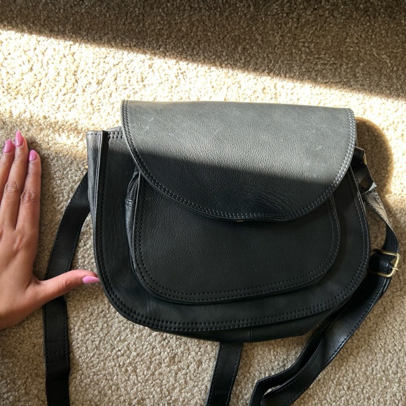 Handmade leather purse- never used - Picture 2 of 4